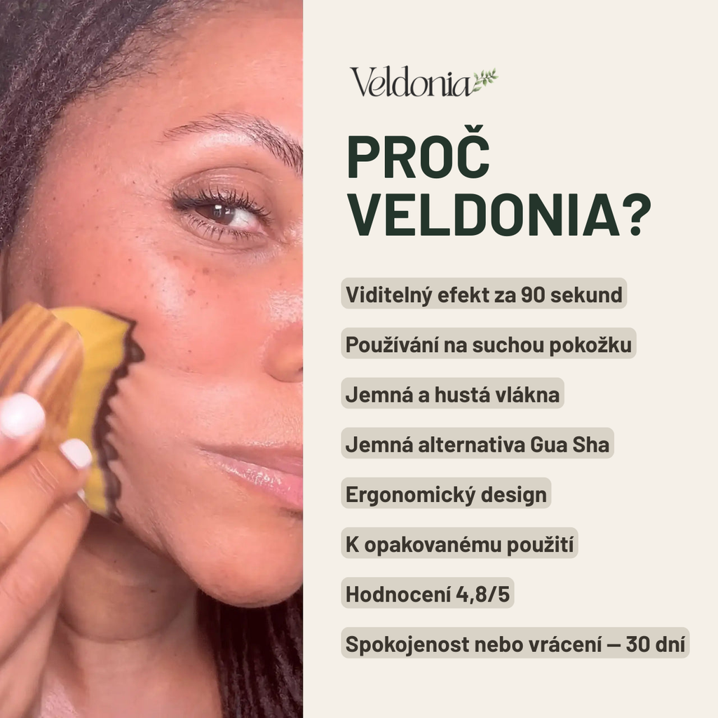 Veldonia I Lymfatická masážní kartáček