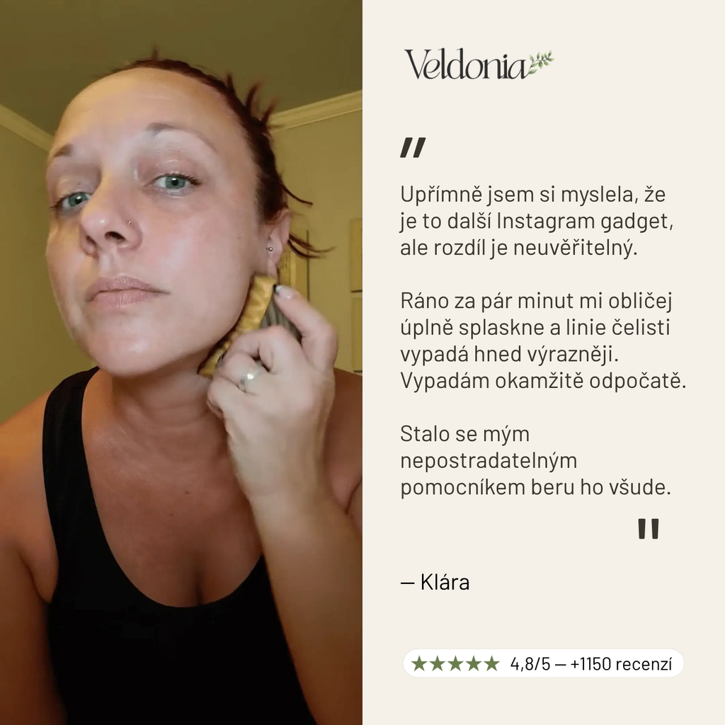 Veldonia I Lymfatická masážní kartáček